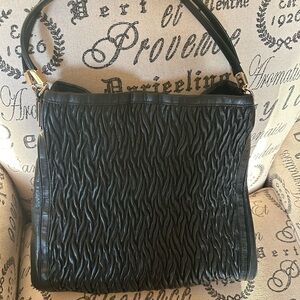 Coach 25260 Madison Phoebe Gathered Twist Leather shoulder bag